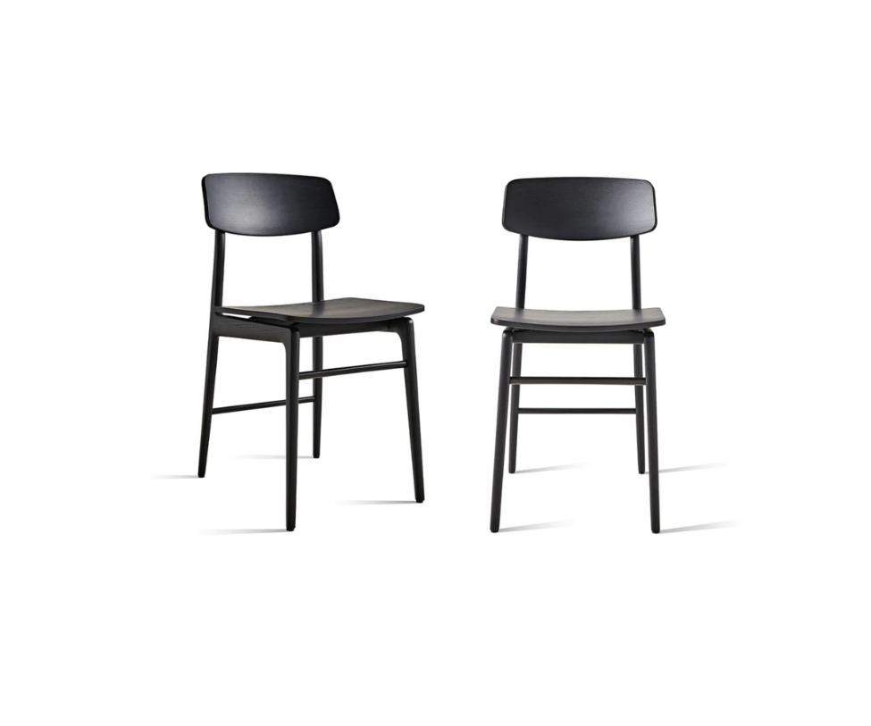 High End Woody Dining Chairs - Set of 2 by Molteni&C Casa Design Group
