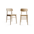 High End Woody Dining Chairs - Set of 2 by Molteni&C Casa Design Group