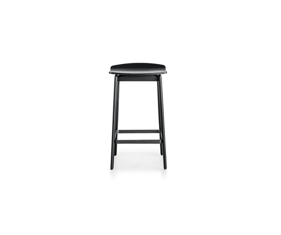 High End Woody Stool by Molteni Quick Ship Casa Design Group