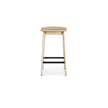 High End Woody Stool by Molteni Quick Ship Casa Design Group