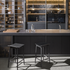 High End Woody Stool by Molteni Quick Ship Casa Design Group