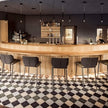 High End Wrap H75 M TS Stool by MIDJ Casa Design Contract