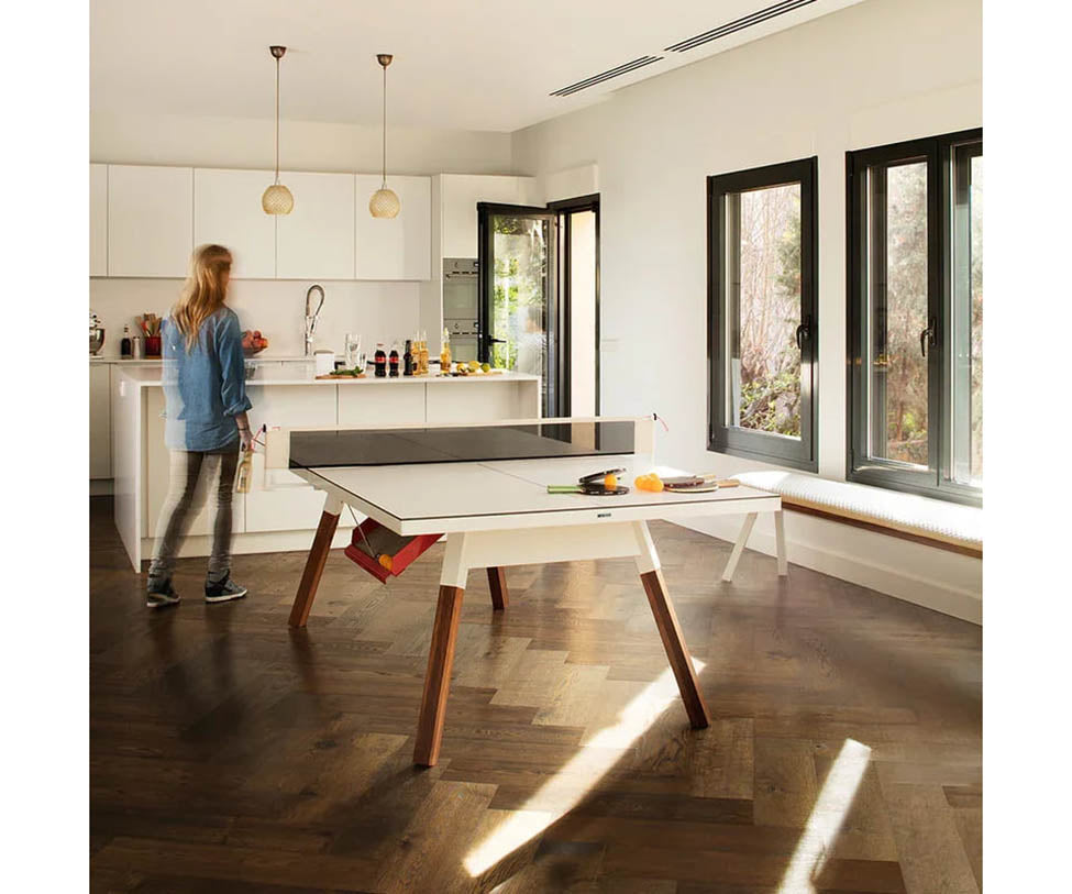 Luxury You & Me Indoor Ping-Pong Table by RS Barcelona Casa Design Group