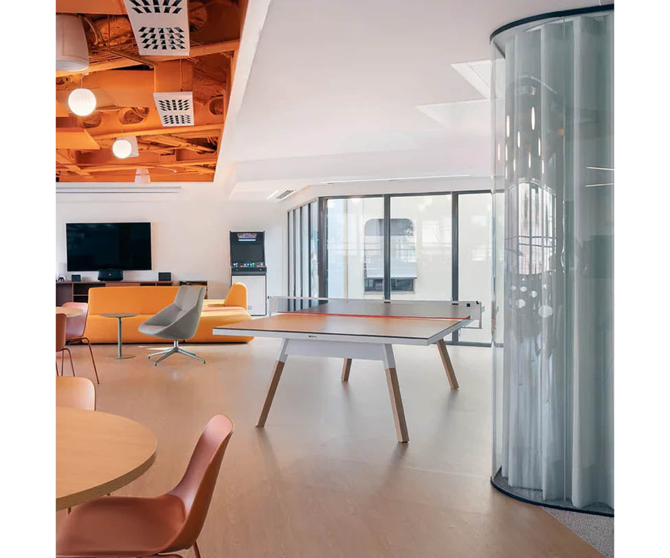 Luxury You & Me Indoor Ping-Pong Table by RS Barcelona Casa Design Group