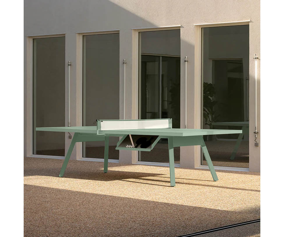 Modern You & Me Monochrome Ping-Pong Table by RS Barcelona Casa Design Group