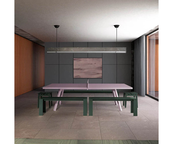 Modern You & Me Monochrome Ping-Pong Table by RS Barcelona Casa Design Group