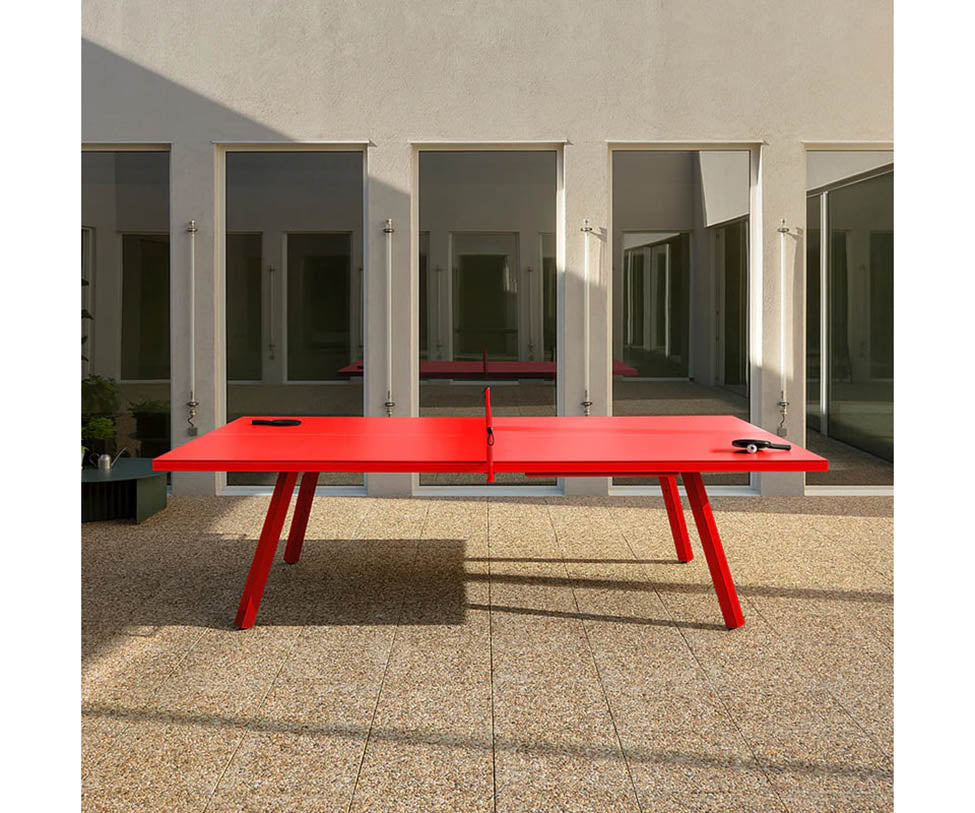 Modern You & Me Monochrome Ping-Pong Table by RS Barcelona Casa Design Group