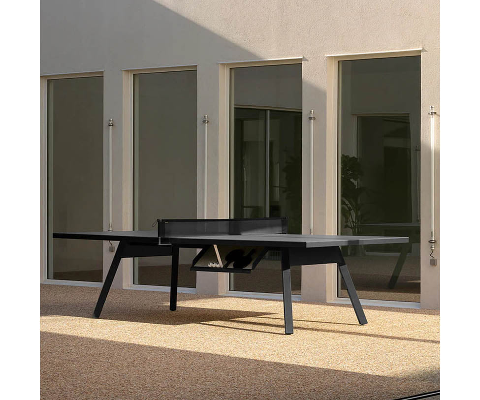 Modern You & Me Monochrome Ping-Pong Table by RS Barcelona Casa Design Group