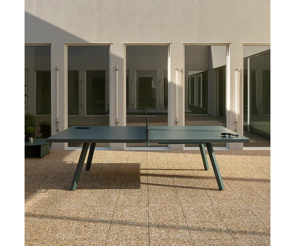 Modern You & Me Monochrome Ping-Pong Table by RS Barcelona Casa Design Group