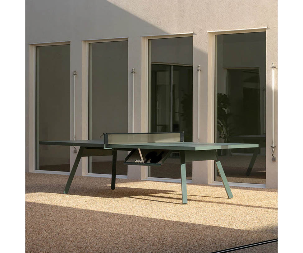 Modern You & Me Monochrome Ping-Pong Table by RS Barcelona Casa Design Group