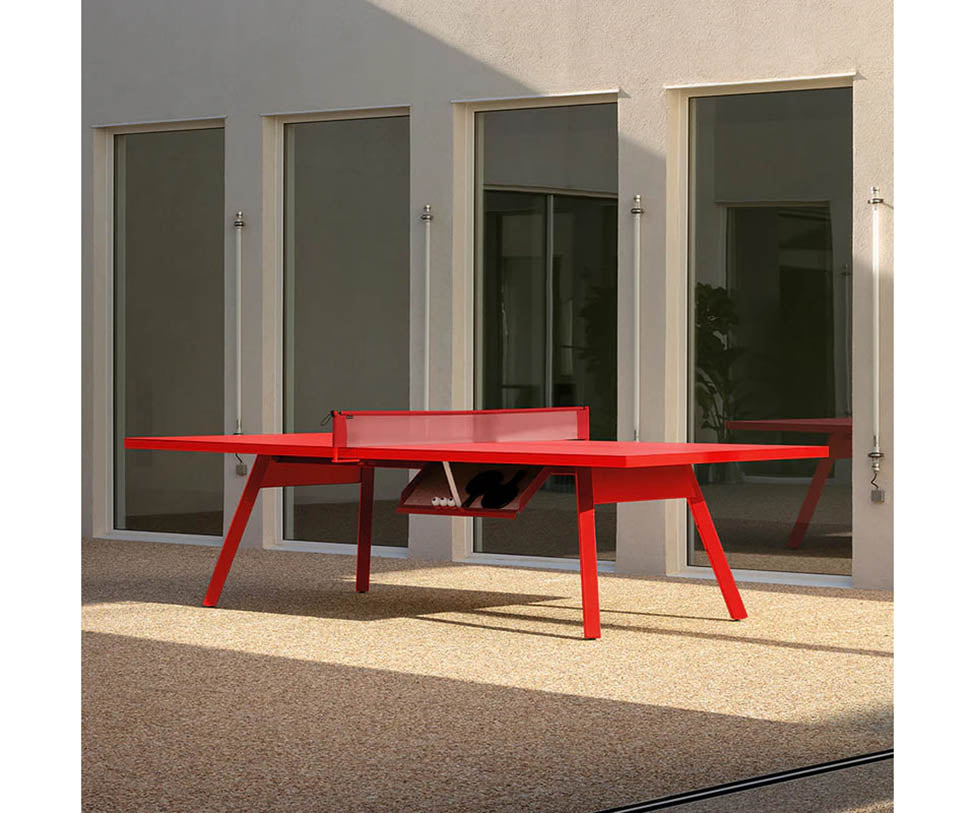 Modern You & Me Monochrome Ping-Pong Table by RS Barcelona Casa Design Group