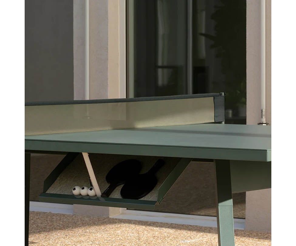 Modern You & Me Monochrome Ping-Pong Table by RS Barcelona Casa Design Group