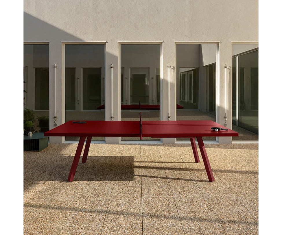 Modern You & Me Monochrome Ping-Pong Table by RS Barcelona Casa Design Group