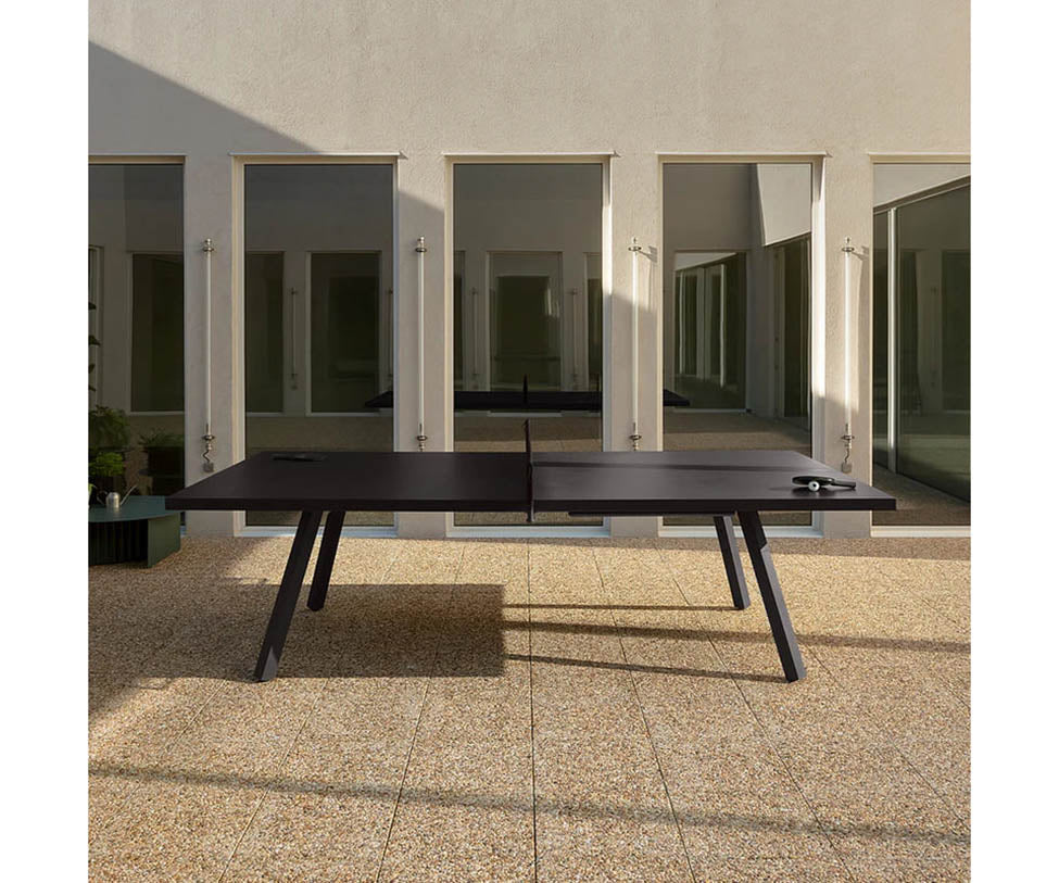 Modern You & Me Monochrome Ping-Pong Table by RS Barcelona Casa Design Group