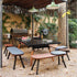 Luxury You & Me Outdoor Ping-Pong Table by RS Barcelona Casa Design Group
