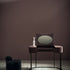 Yves leather vanity with oval mirror by Roberto Lazzeroni for Baxter | Casa Design Group