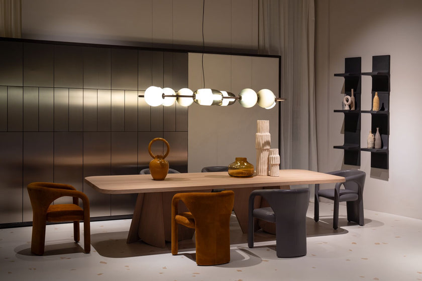 Zaho Wood Dining Table by Christophe Delcourt for Baxter | Casa Design Group