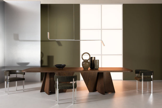 Zaho Wood Dining Table by Christophe Delcourt for Baxter | Casa Design Group