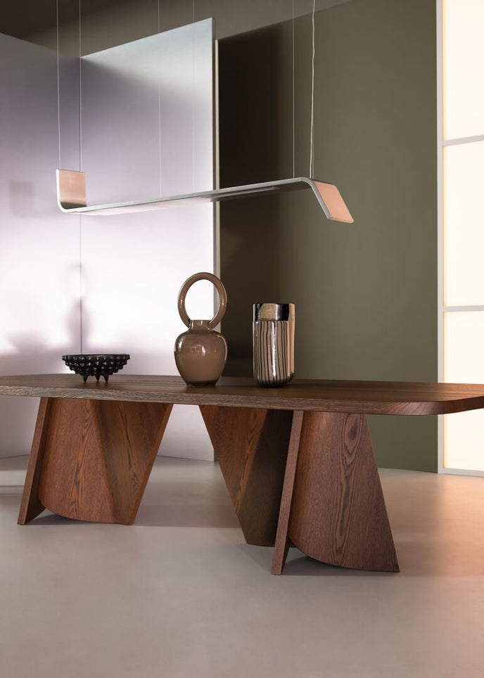 Zaho Wood Dining Table by Christophe Delcourt for Baxter | Casa Design Group