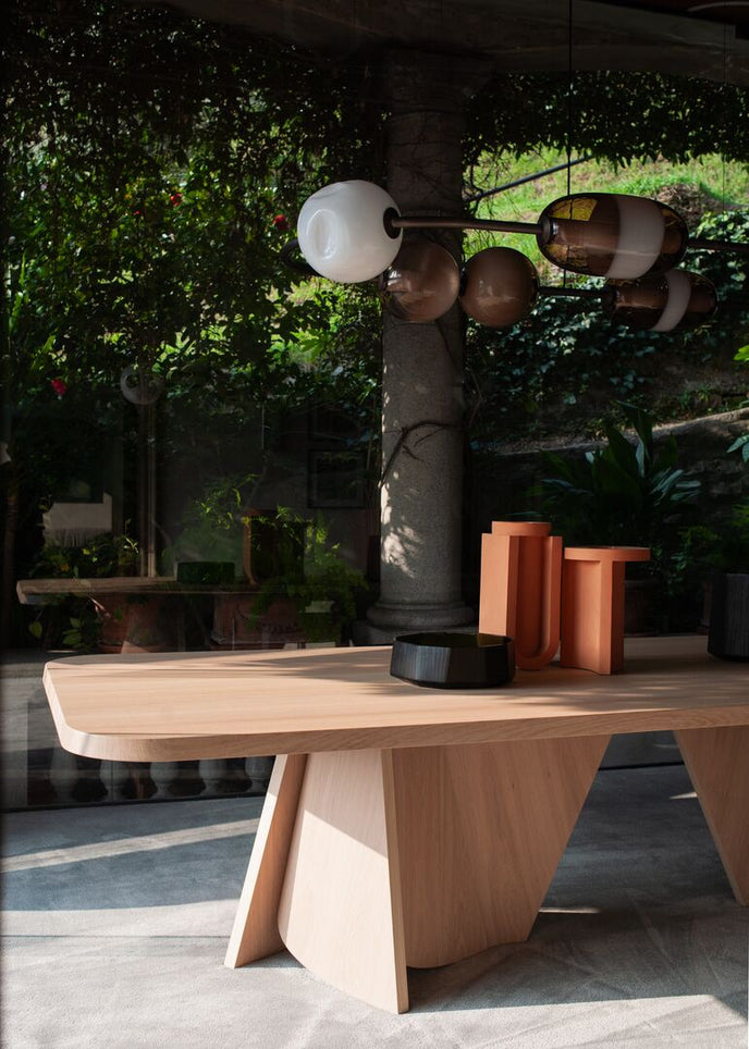 Zaho Wood Dining Table by Christophe Delcourt for Baxter | Casa Design Group