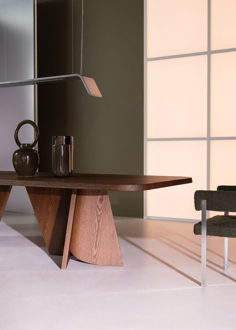 Zaho Wood Dining Table by Christophe Delcourt for Baxter | Casa Design Group