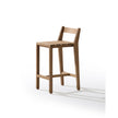 Modern Zania 050 Bar Stool by Roda Crafted from Certified Iroko Wood | Casa Design Group
