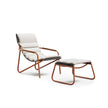 Luxury Zante Lounge Chair by Atmosphera in Aluminum Casa Design Group