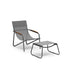 Luxury Zante Lounge Chair by Atmosphera in Aluminum Casa Design Group
