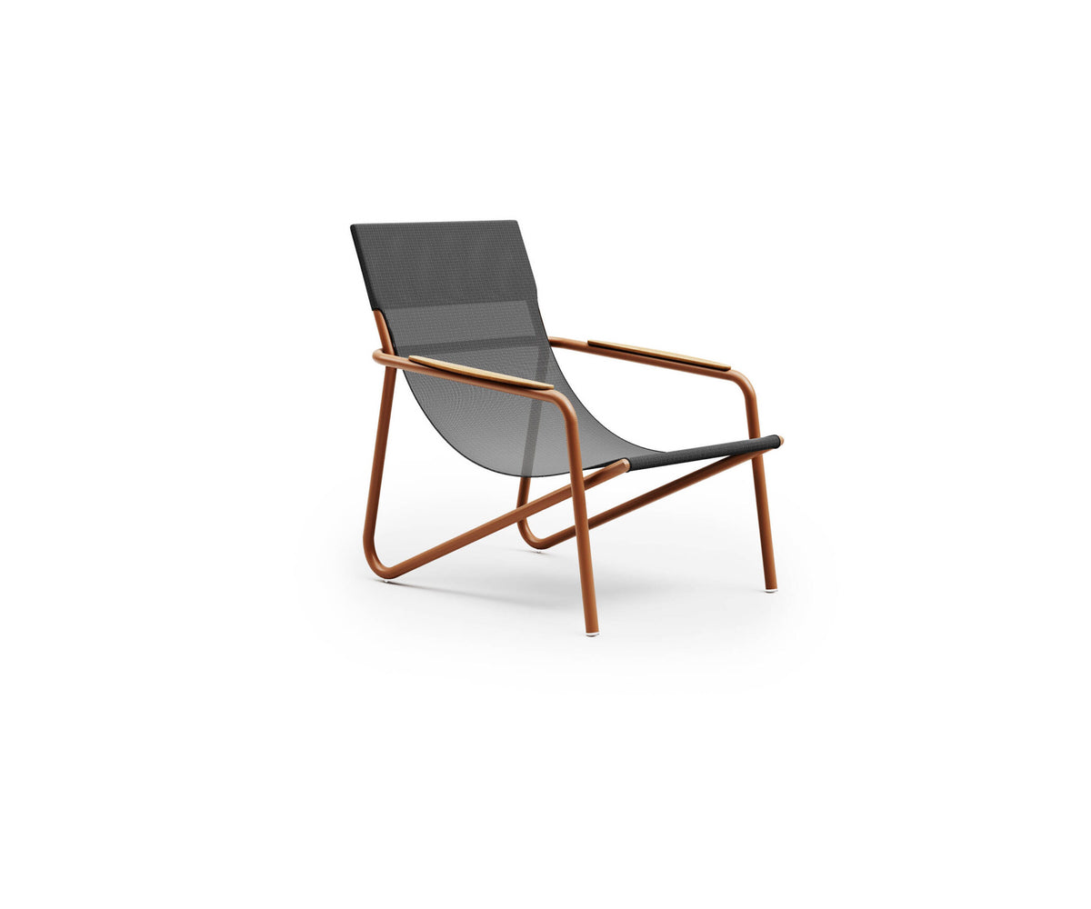 Luxury Zante Lounge Chair by Atmosphera in Aluminum Casa Design Group
