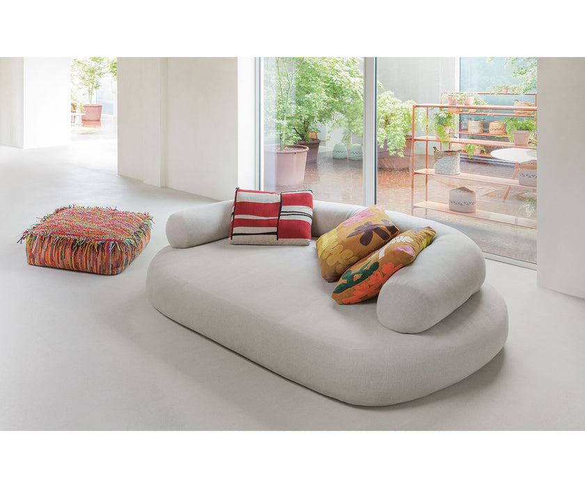 Unique Zebru Pouf by Paola Lenti Stylish Eco-Friendly Casa Design Group