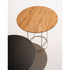 Round Zefiro 001 Outdoor Side Table by Roda with Teak or Aluminium Top |  | Casa Design Group