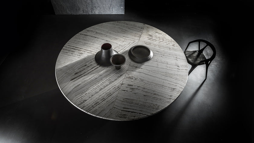 High End Zenith Table Stone by Henge Casa Design Group