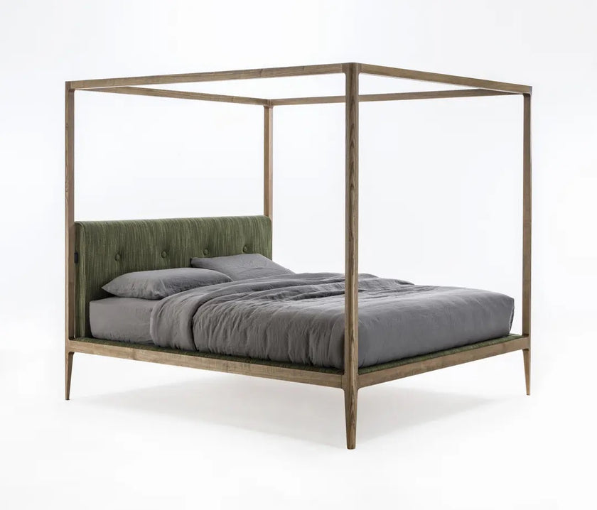 High End Ziggy Baldacchini Bed by Porada Casa Design Group