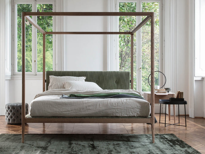 High End Ziggy Baldacchini Bed by Porada Casa Design Group
