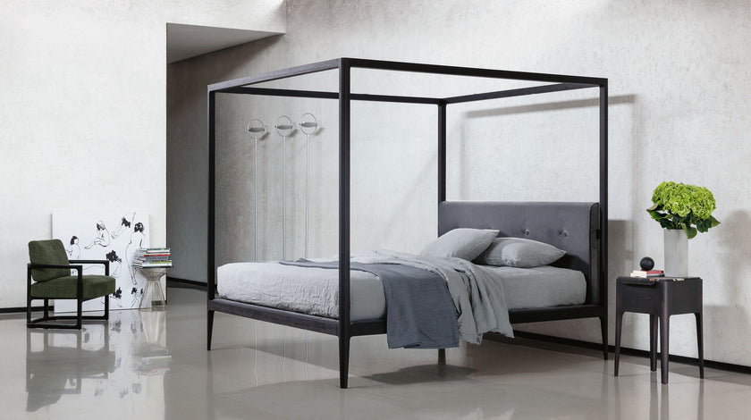 High End Ziggy Baldacchini Bed by Porada Casa Design Group
