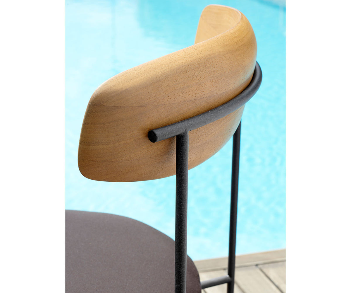 Keel Outdoor Dining Chair Potocco
