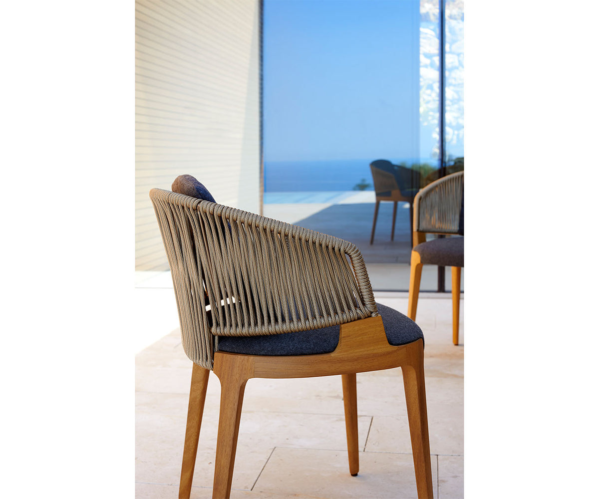Velis Hand Weaved Outdoor Chair Potocco