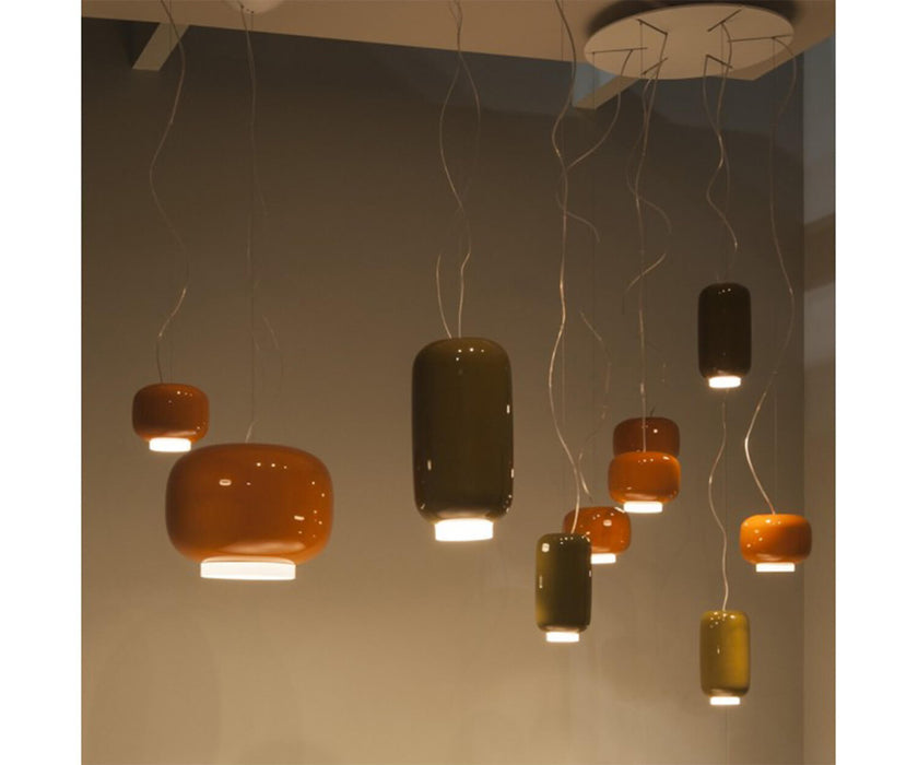 High end Chouchin Mini Green Suspension by Foscarini Casa Design