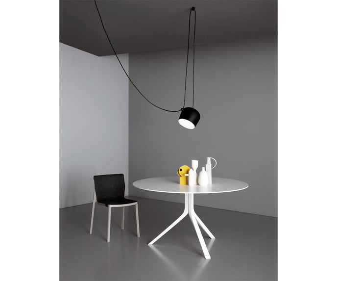 High end LP padded Dining Armchair by Kristalia Casa Design