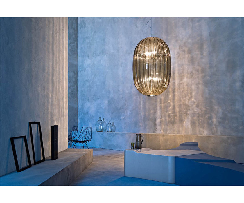 High end Plass Grande Suspension by Foscarini Casa Design