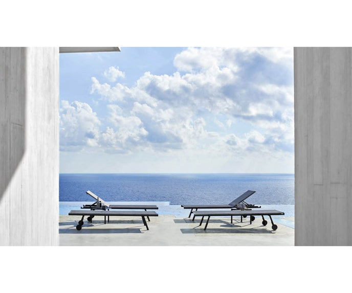 Varaschin Bahia Sunlounger Back and Seat
