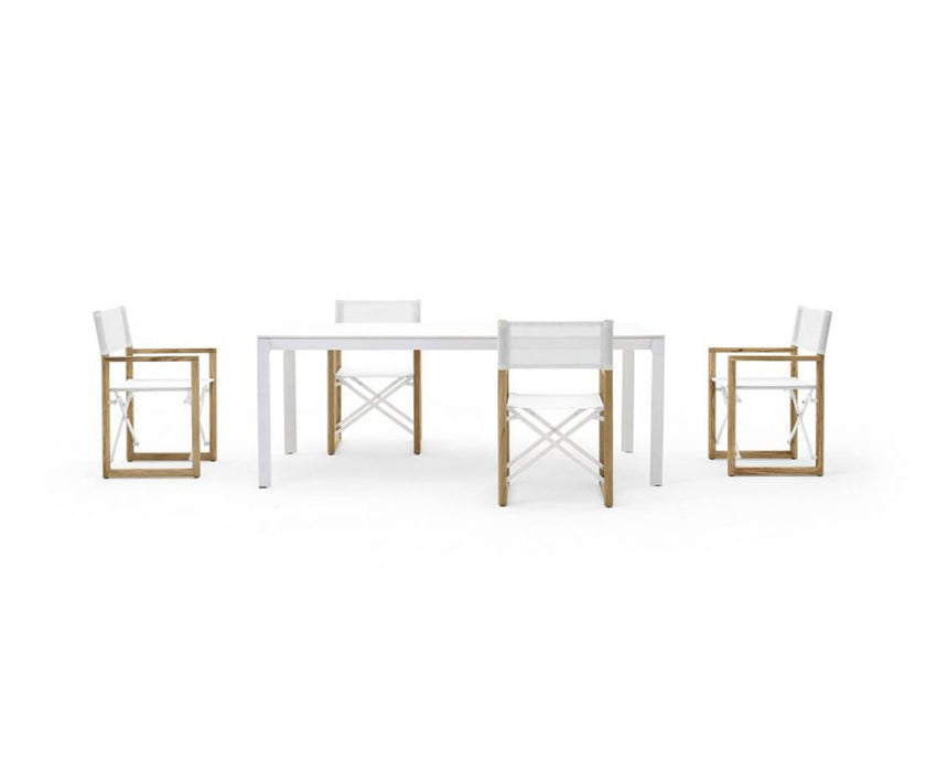 High end Laregista Teak Armchair by Varaschin Casa Design