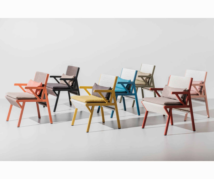 Vieques Armchair Teak Armrest I Kettal