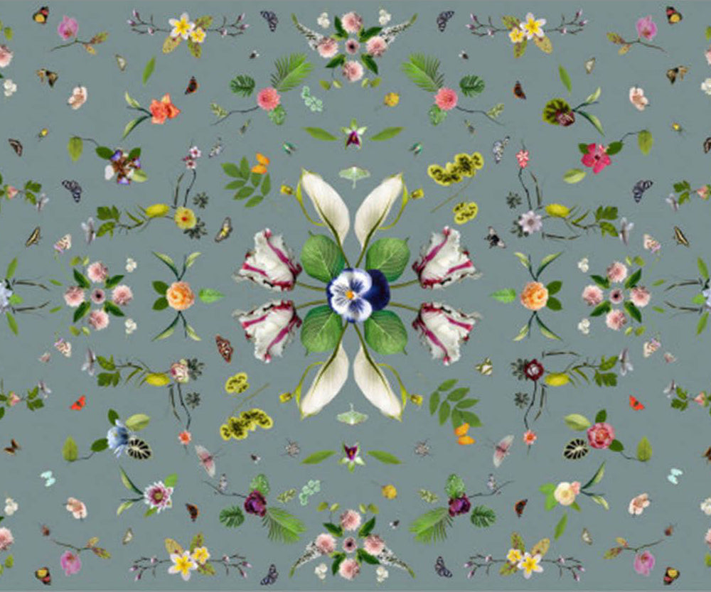 Garden of Eden Grey Rug Moooi