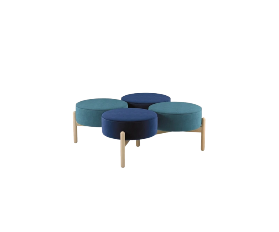 High end Entree Pouf Zone 1 by Accento Casa Design