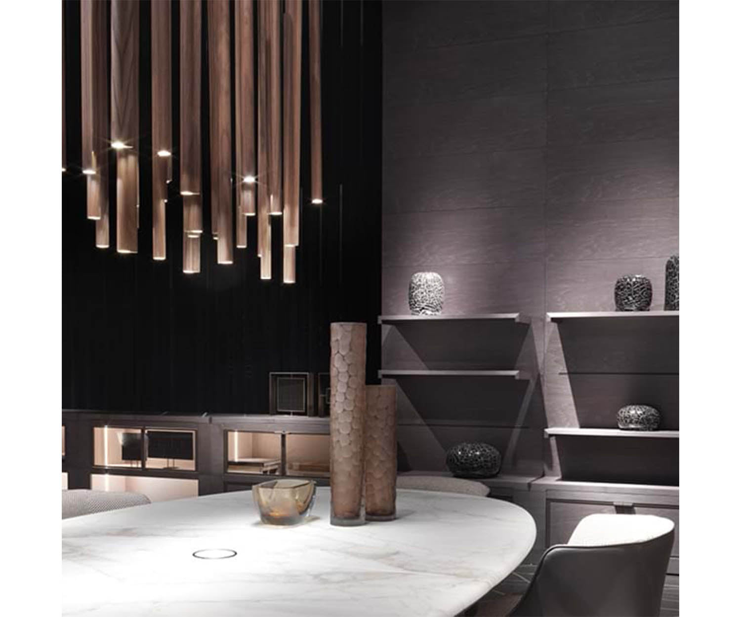 Tube Vases Giorgetti