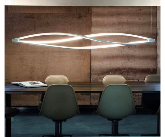High end In the Wind Horizontal Light Fixture by Nemo Lighting Casa Design