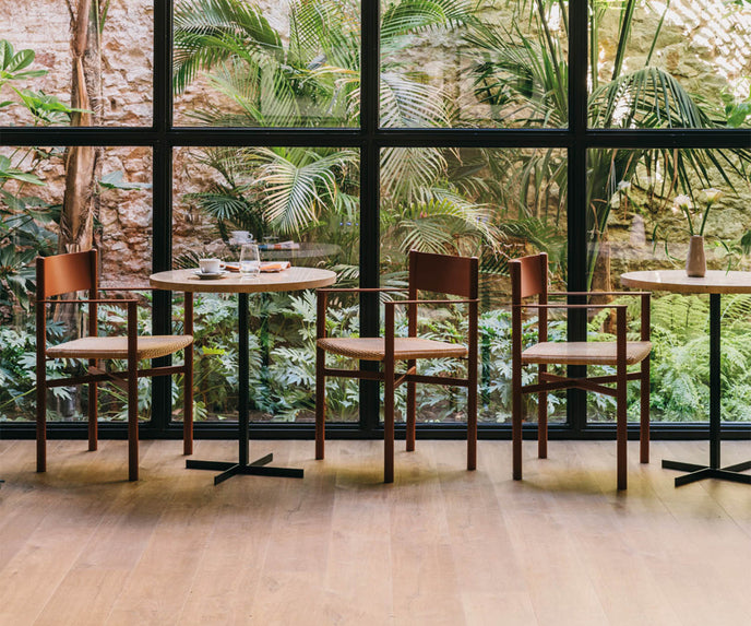 High end Dining Armchair Enea by Triconfort Casa Design