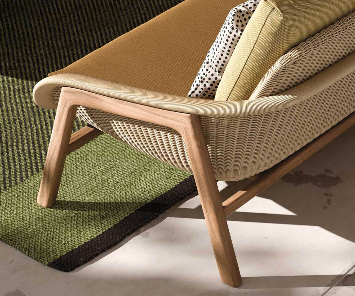 High end Vimini 2-Seater Sofa by Kettal Casa Design