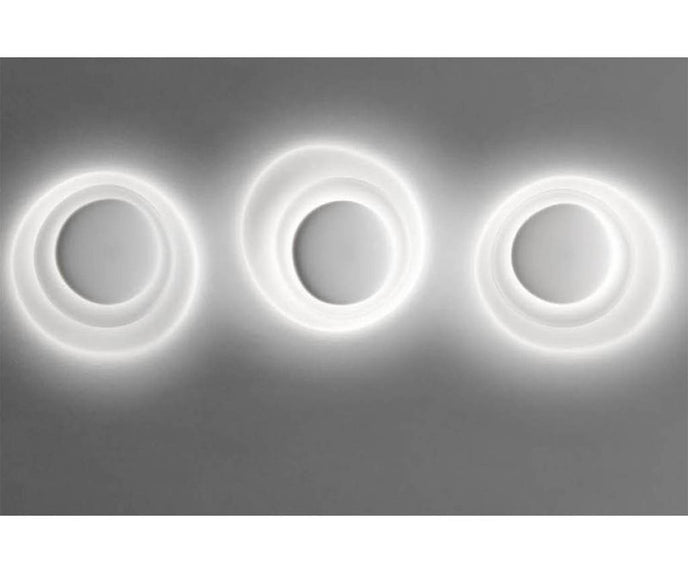 Foscarini Bahia Ceiling Lamp Three Egg-Shaped Plates 